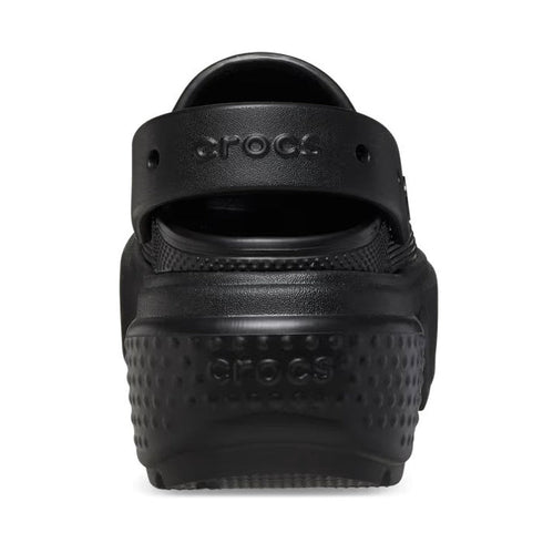 Crocs Stomp Classic  Clog Adults Black Platform CLEARANCE
